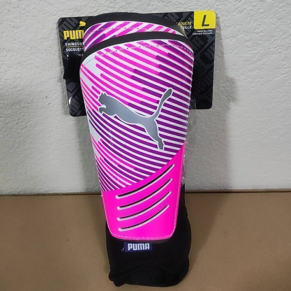 Puma Adult Strike Shinguard and Ankle Socks -S